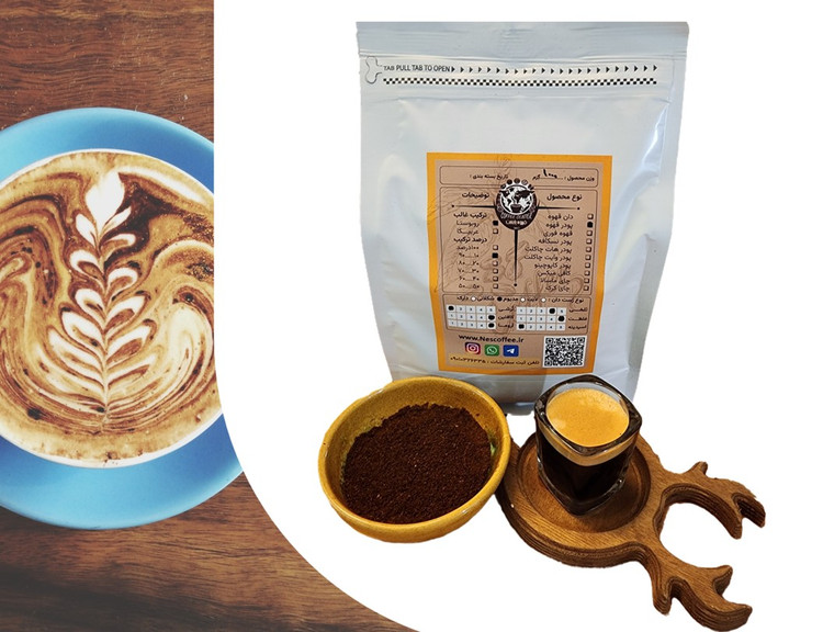 قهوه با درصد بالای روبوستا=Alt