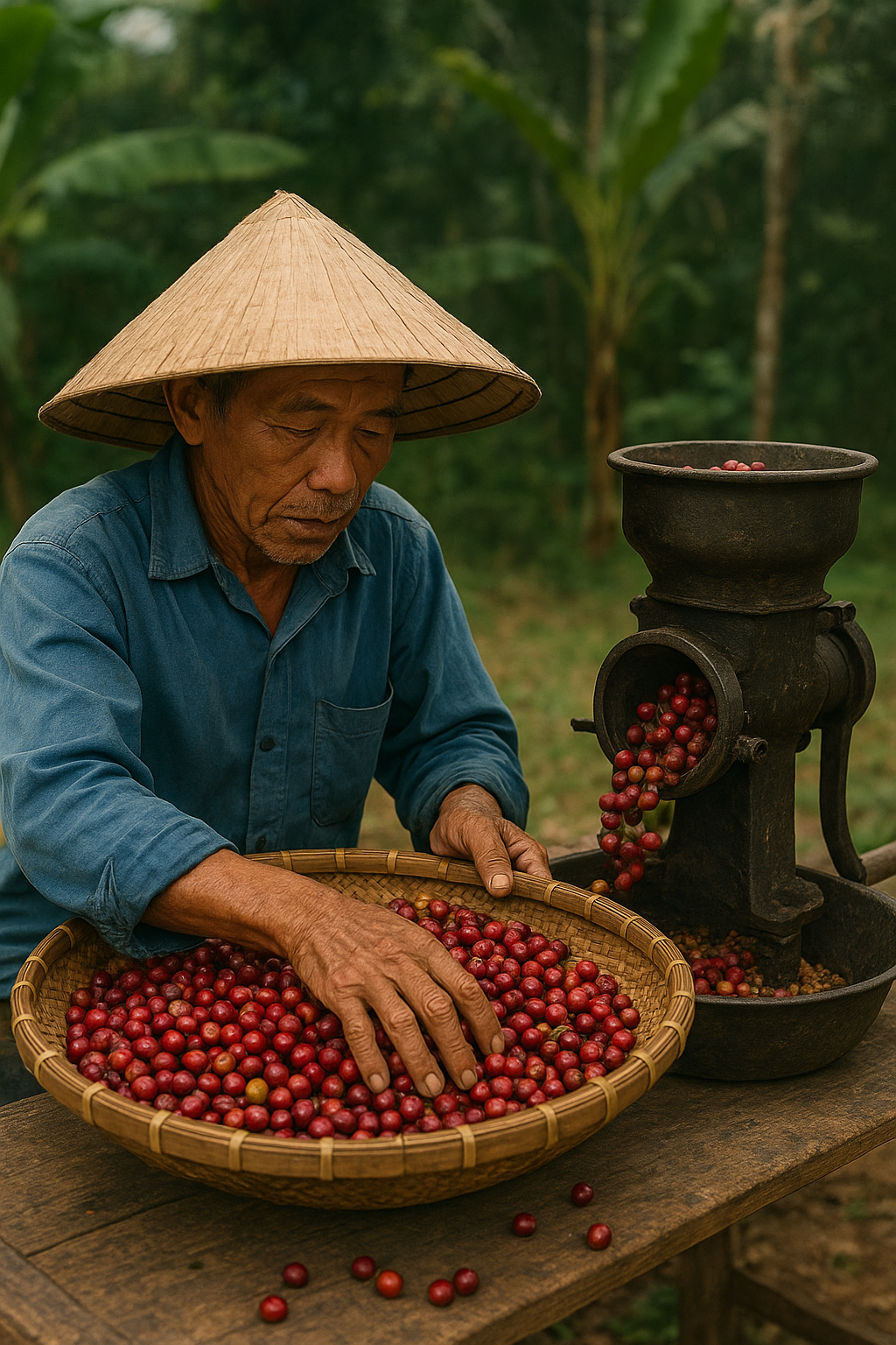دان قهوه ی روبوستا=alt