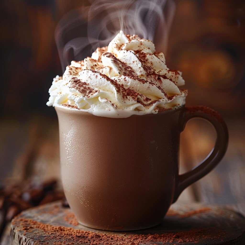 وایت چاکلت پایتخت| نوشیدنی سفید،لطیف و خامه ای