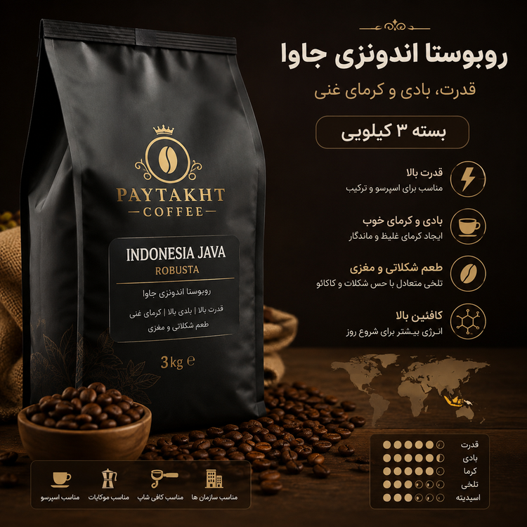 خرید عمده قهوه اندونزی