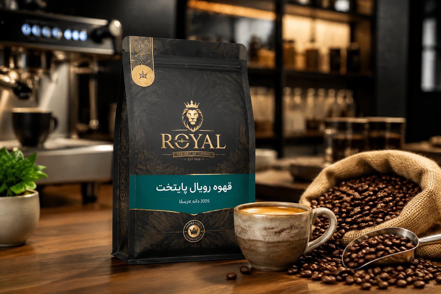 خرید قهوه ۵۰ درصد روبوستا =Alt