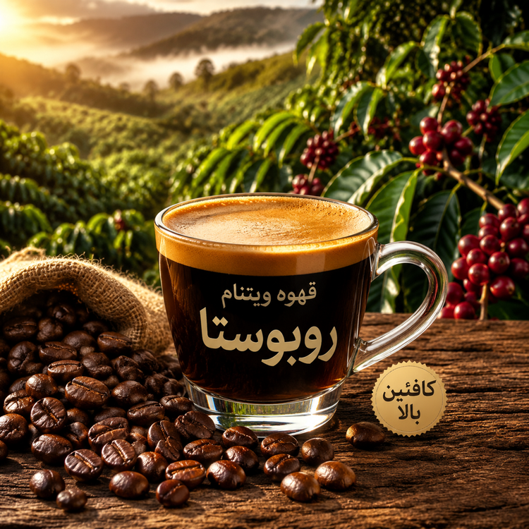 خرید قهوه روبوستا فول کافئین=Alt