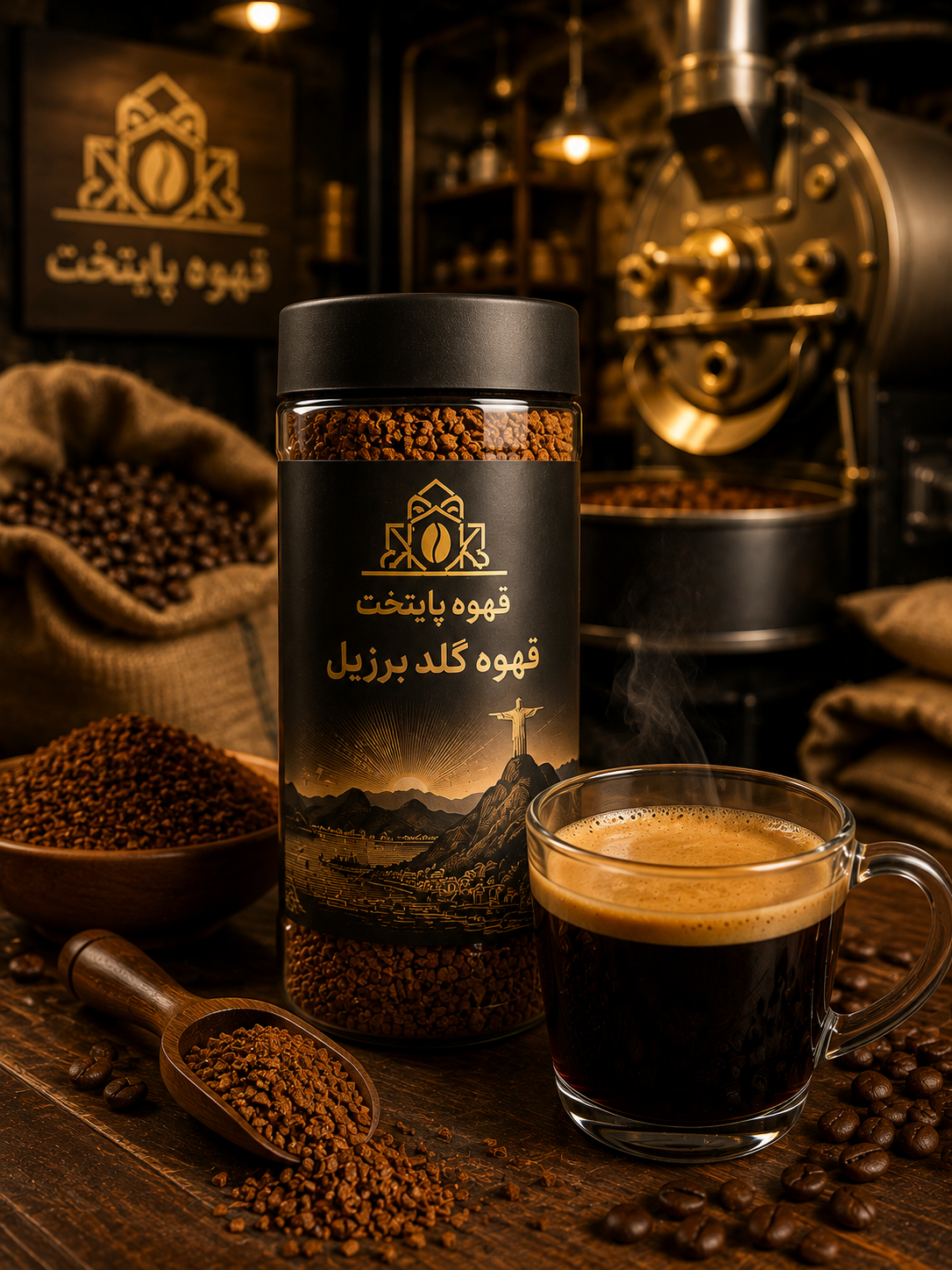 خرید قهوه گلد برزیل=Alt