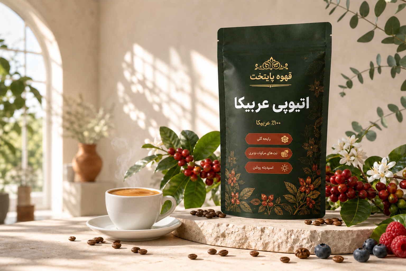 خرید قهوه بدون کافئین =Alt