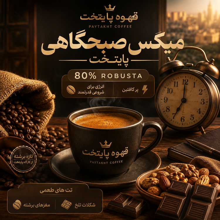 خرید قهوه ۸۰ درصد روبوستا =Alt